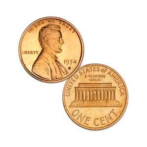  1974 S Lincoln Cent   Proof 