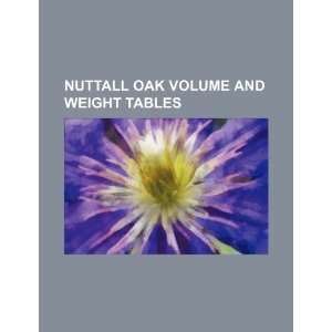  Nuttall oak volume and weight tables (9781234507312): U.S 