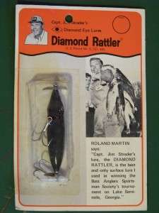   Diamond Rattler by Jim Strader / Endorsed by Roland Martin LURES