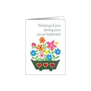 Cancer Treatment Thinking of You Card Card