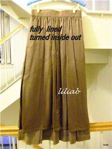 reduced   gorgeous SUEDE SKIRT~ buttery soft leather ~ M  
