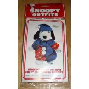 Peanuts Snoopy Outfits for 11 Plush Snoopy   Clown Outfit 