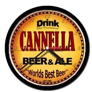  CANNELLA beer and ale cerveza wall clock: Everything Else