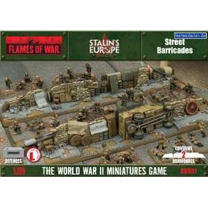    Flames of War   Accessories: Street Barricades (2): Toys & Games