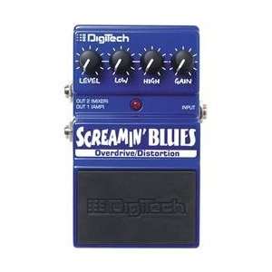  Digitech Screamin Blues Overdrive Guitar Effects Pedal 