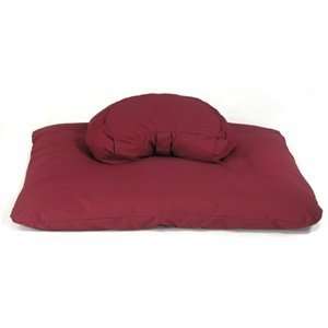  Half Moon Buckwheat Zafu Cushion Set: Sports & Outdoors