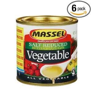 MASSEL Better Bouillon Reduced Salt Granules, Vegetable, 4.2 Ounce 