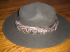 Vintage Stetson Felt 3X Beaver Hat Boy Scouts Ranger  