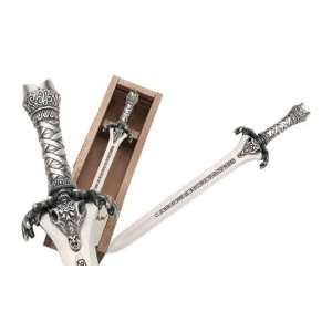  Conan Father Sword Letter Opener (Silver)   Official 