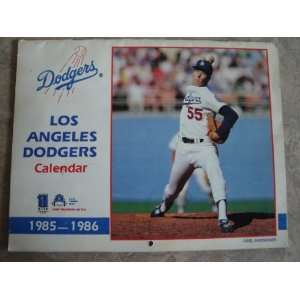  1985   1986 Los Angeles Dodgers Calendar: KTTV 11: Books