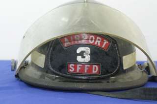 Retired SFFD Cairns 660C Firefighters Helmet  