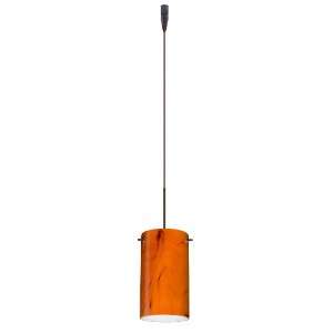  Stilo 7 One Light Mini Pendant with Rail Adapter Finish 