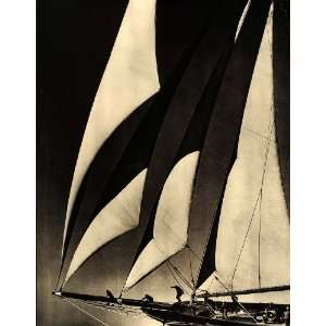  1939 Print Migrant Yacht Carll Tucker Sailing Sails 