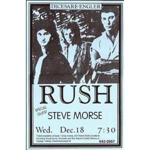  Rush (W Steve Morse, Concert) Music Poster Print   11 X 