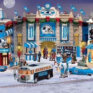  Carolina Panthers Collectible Christmas Village Collection 