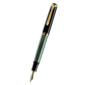  Pelikan 800 Fine Fountain Pen Green: Office Products