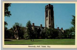 Postcard~University of Toledo Hall..Campus Ohio/OH  