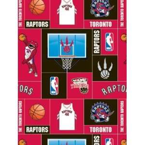   Print NBA Toronto Raptors Polar Fleece By the Yard