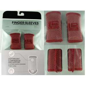  NBA James Red Finger Sleeves X 2