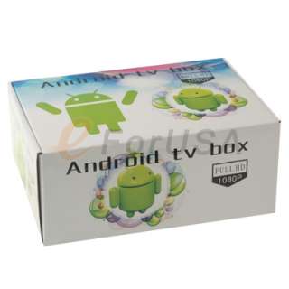 Full HD 1080P HDMI Android2.2 Internet TV Box HDD Media player Ship by 
