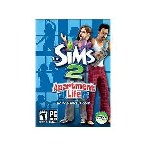  Sims 2 Apartment Life Expansion Pack for PC Toys & Games