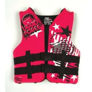  Liquid Force Star Youth CGA Vest (Pink): Sports & Outdoors