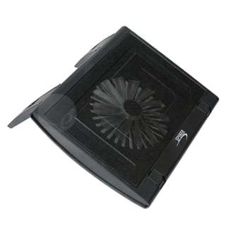 Black SYBA Spyker 12 15 inch Adjustable Notebook Cooler Pad [OEM] CL 