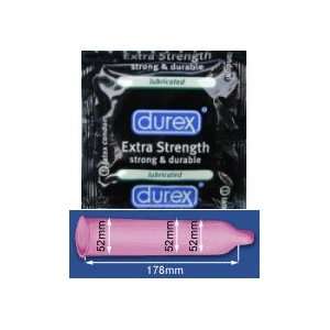  Durex Extra Strength Condoms: Health & Personal Care