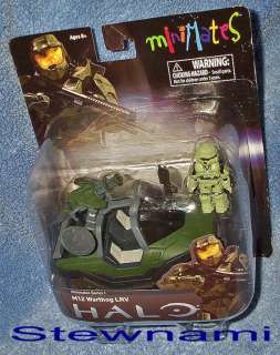 Halo Minimates M12 WARTHOG LRV w SPARTAN Exclusive  