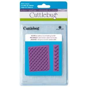  Cuttlebug A2 Embossing Folder, Palm Leaves: Arts, Crafts 