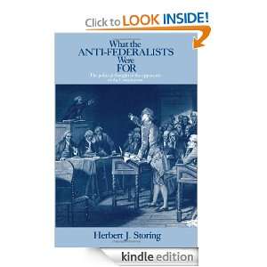 What the Anti Federalists Were For: The Political Thought of the 
