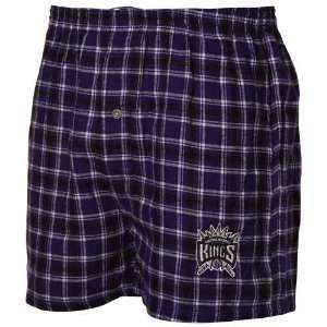   Sacramento Kings Purple Black Match Up Boxer Shorts