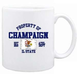  New  Property Of Champaign / Athl Dept  Illinois Mug Usa 