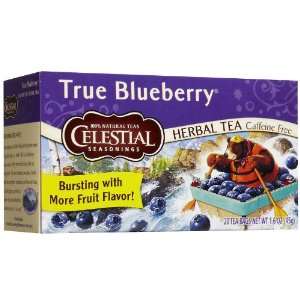 Celestial Seasonings True Blueberry Tea Bags, 20 ct, 6 pk  