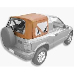   SC1239 Buckskin on Grey Sailcloth Vinyl SUV Soft Top for Kia Sportage