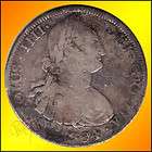 POTOSI BOLIVIA 8R 1794 PR CAROLUS IIII CHINA CHOPMARK Silver Coin