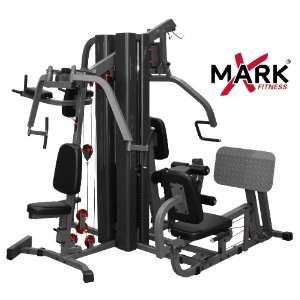    XMark Fitness 4 Station Home Gym (16 Piece Set)