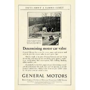 1925 Ad General Motors Corp Detroit Road Automobile Vintage Motor 