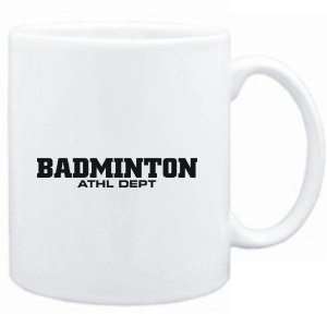  Mug White  Badminton ATHL DEPT  Sports Sports 