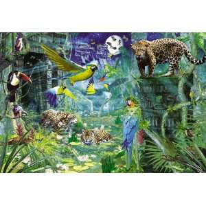  Aztec Forest 4000 Piece Jigsaw Puzzle Toys & Games