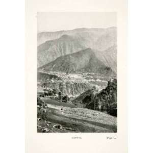  1900 Print Chamba Himachal Pradesh India Cityscape 