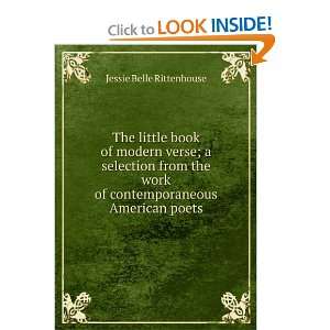   of contemporaneous American poets Jessie Belle Rittenhouse Books
