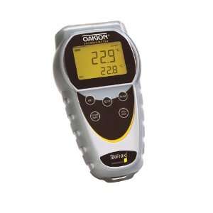 Oakton Temp 10 type J thermocouple thermometer with boot  