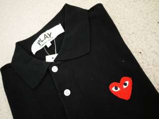 Comme des Garcons CDG PLAY Polo Unisex  