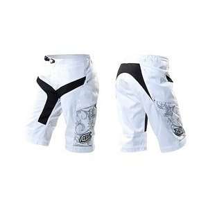   DESIGNS Troy Lee Moto Womens Baggy Shorts 10 White: Sports & Outdoors