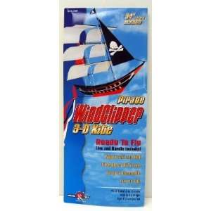 Pirate Windclipper 3 D Kite ~ 34 Length Toys & Games