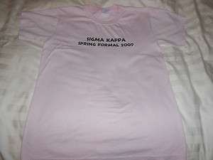VintageT shirt Sigma Kappa Sorority, Boat Formal  