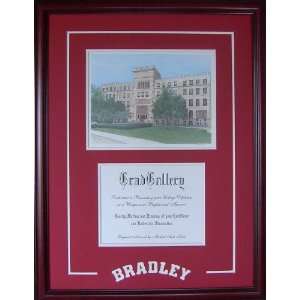  Bradley University Diploma Frame