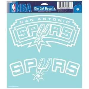  NBA San Antonio Spurs Die Cut Decal 8 X 8: Sports 