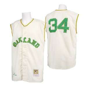  Oakland Athletics Authentic 1968 Rollie Fingers Home 